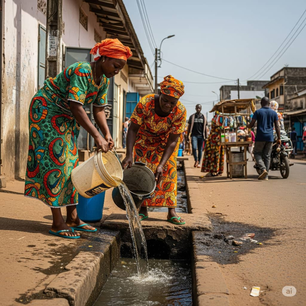 Chronique : Quand la pluie tombe, Djougou suffoque