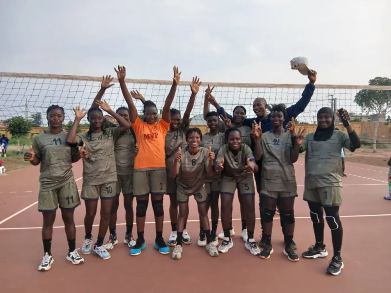 Coupe Lucien Gokoun 2025, les Panthères VBC de Djougou arrachent la médaille de bronze
