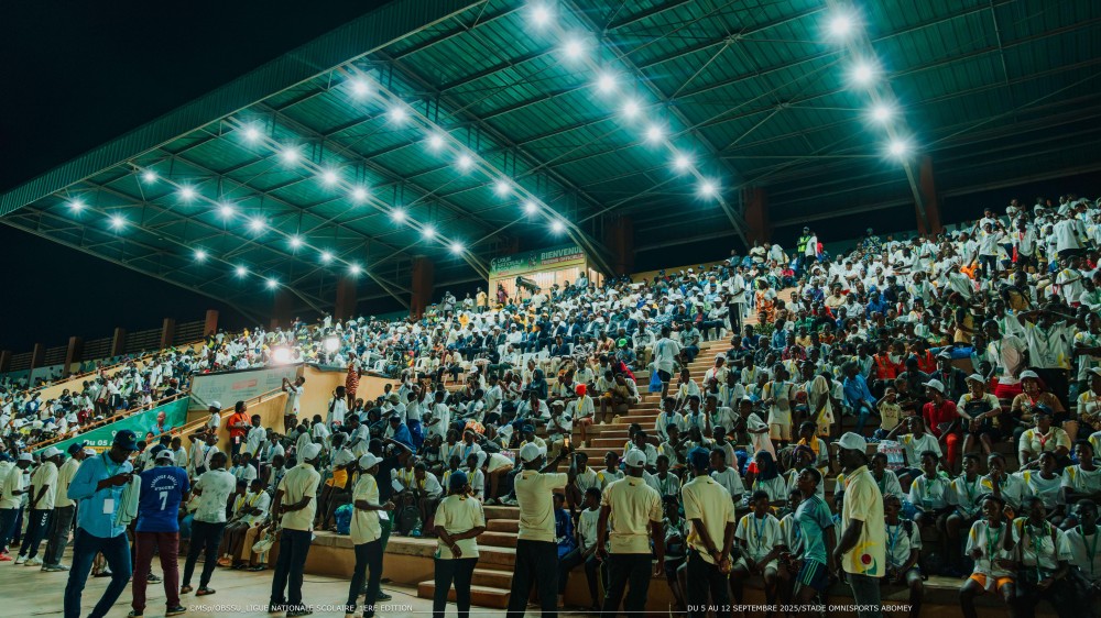 1 488 jeunes réunis pour écrire une nouvelle page du sport scolaire au Bénin