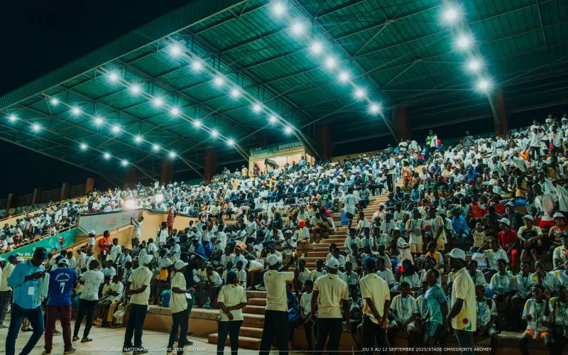 1 488 jeunes réunis pour écrire une nouvelle page du sport scolaire au Bénin