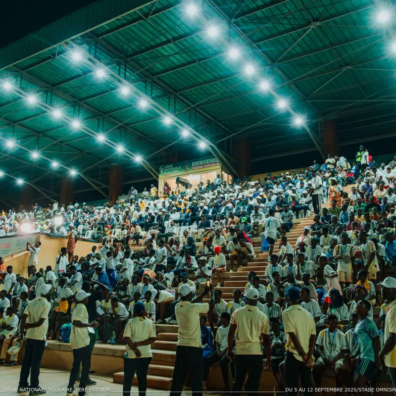 1 488 jeunes réunis pour écrire une nouvelle page du sport scolaire au Bénin
