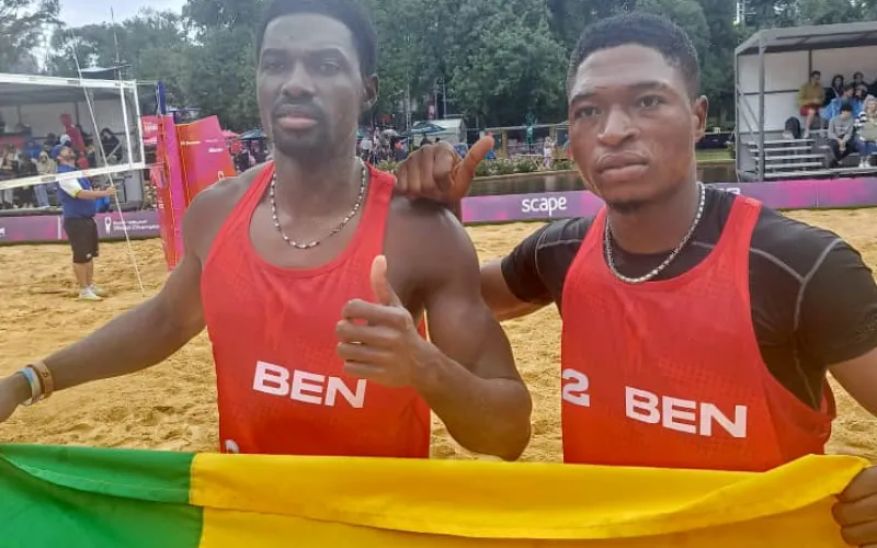 Beach-volley mondial Dao – Tohouegnon,  une défaite serrée qui révèle le potentiel béninois