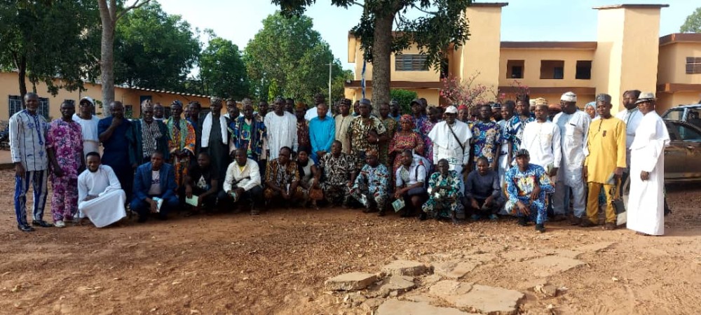 Le Cadre de concertation des confessions religieuses intensifie sa sensibilisation nationale pour la préservation de la paix en période électorale : étape de Djougou tenue ce mardi soir