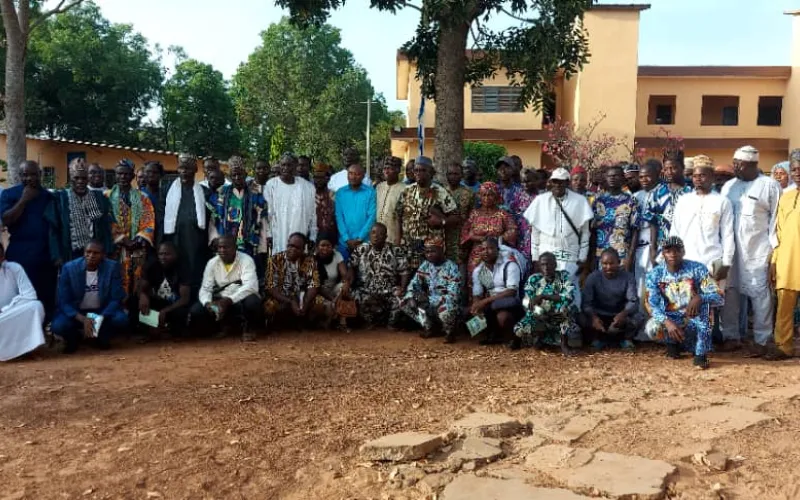 Le Cadre de concertation des confessions religieuses intensifie sa sensibilisation nationale pour la préservation de la paix en période électorale : étape de Djougou tenue ce mardi soir