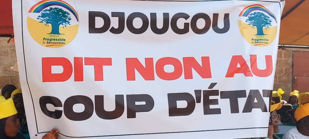 Djougou réaffirme son attachement à la démocratie et rejette toute prise de pouvoir par les armes