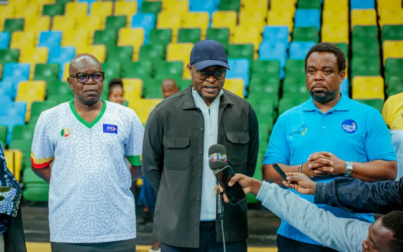 CAN Handball, le ministre des sports  Benoît Dato apporte le soutien de l’État aux Guépards