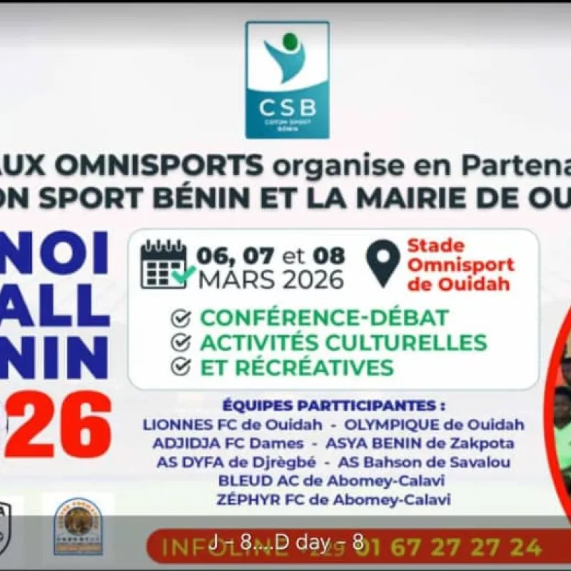 JIF OUIDAH 2026, le football féminin à l’honneur à Ouidah