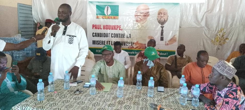 Naissance du mouvement G12 de la jeunesse FCBE dans la 13ème circonscription électorale : un soutien pour la victoire du duo Hounkpè - Hounwanou