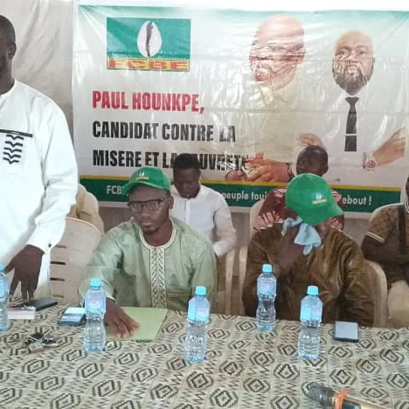 Naissance du mouvement G12 de la jeunesse FCBE dans la 13ème circonscription électorale : un soutien pour la victoire du duo Hounkpè - Hounwanou